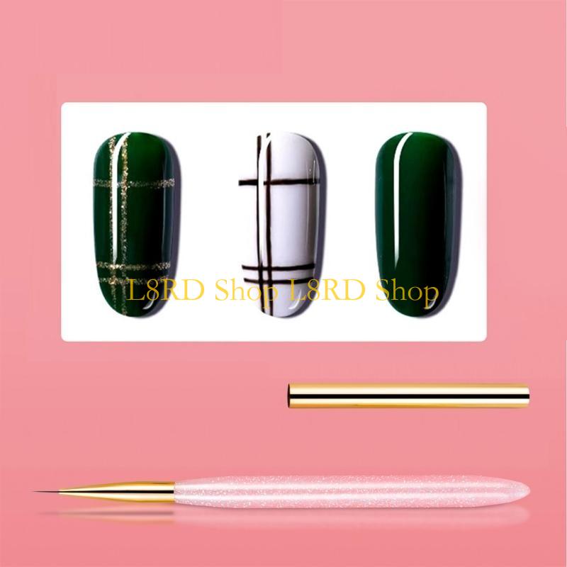 L8RD 4 ชิ้นเล็บชุดแปรงศิลปะจิต - Nail Art Brush Set บทวิจารณ์และราคา