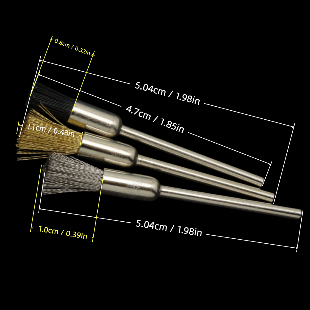 ชุดแปรงทำความสะอาดหัวเจียรเล็บ - Nail Art Brush Set บทวิจารณ์และราคา