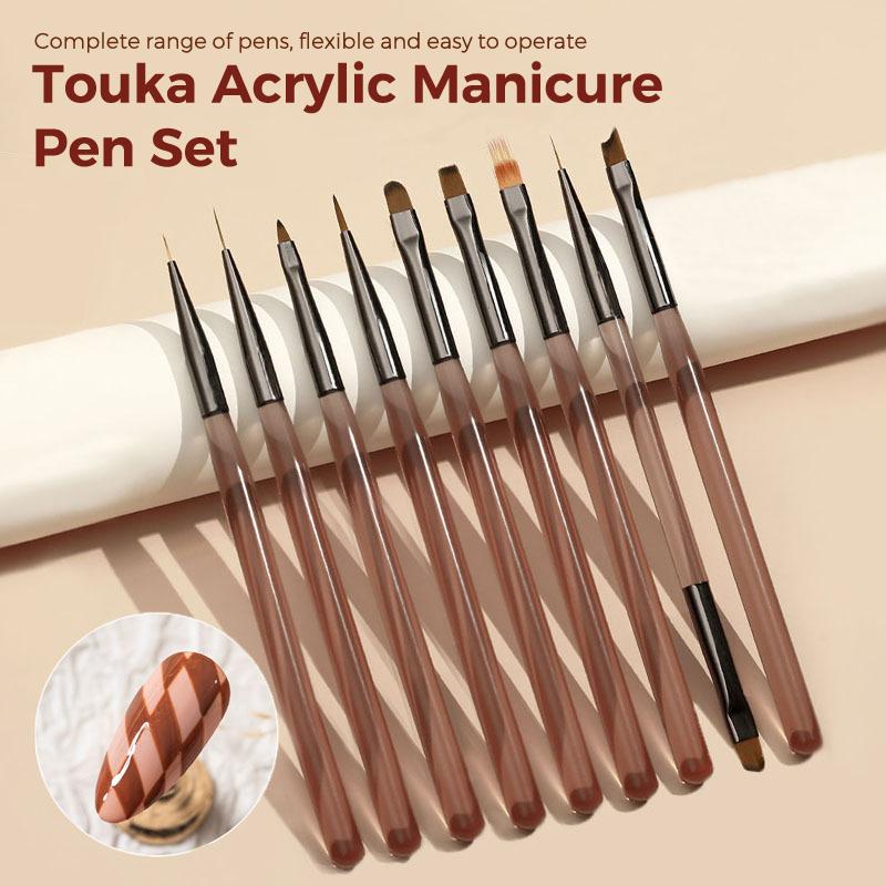 ชุดปากกาทำเล็บอะคริลิคแบบมืออา - Nail Art Brush Set บทวิจารณ์และราคา