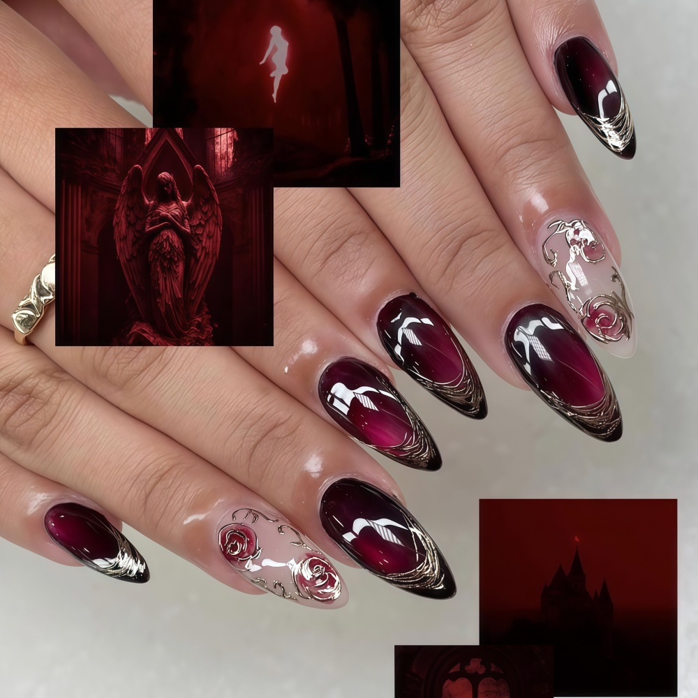 เล็บปลอม 3 มิติ สำหรับผู้หญิง  - Nail Art Design บทวิจารณ์และราคา