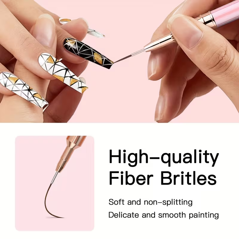 ชุดแปรงเพ้นท์เล็บมืออาชีพ 15 ช - Nail Art Brush Set บทวิจารณ์และราคา