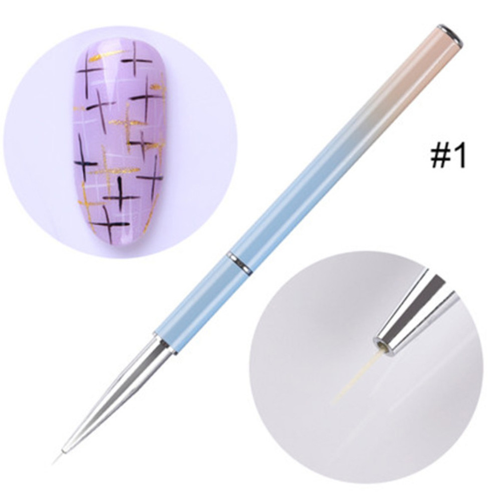 ชุดปากกาไลเนอร์สำหรับทำเล็บมือ - Nail Art Brush Set บทวิจารณ์และราคา