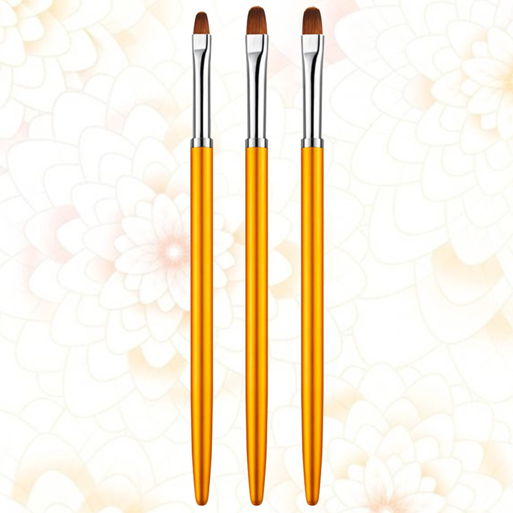 ชุดปากกาเพ้นท์เล็บเจล UV 3 ชิ้ - Nail Art Brush Set บทวิจารณ์และราคา