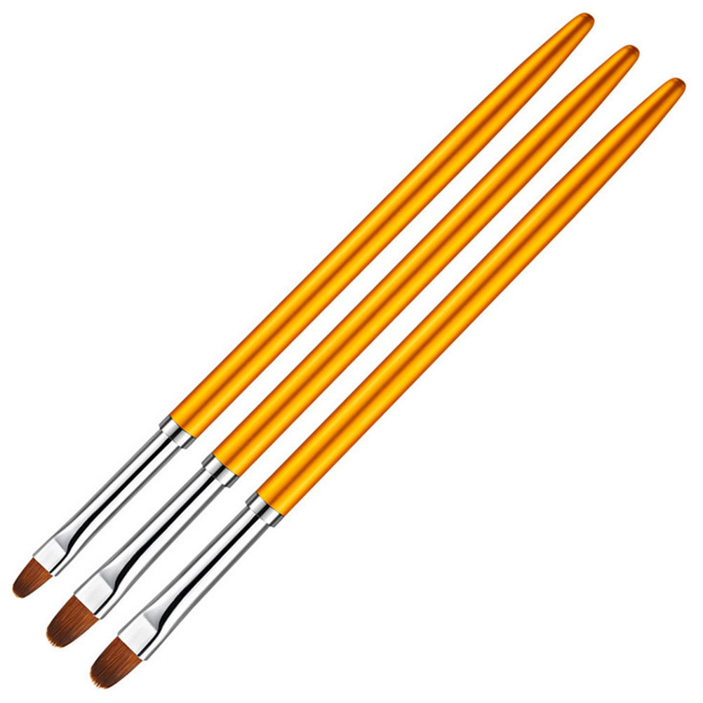 ชุดปากกาเพ้นท์เล็บเจล UV 3 ชิ้ - Nail Art Brush Set บทวิจารณ์และราคา