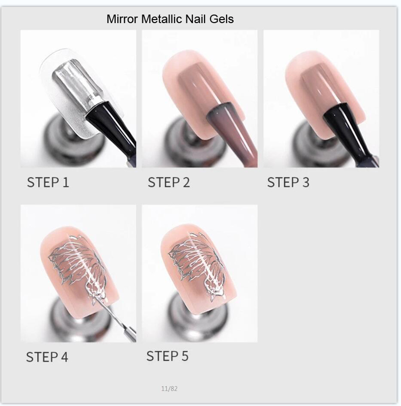 8g/Jar SuperBright Silver/GOLD - Nail Art Design บทวิจารณ์และราคา