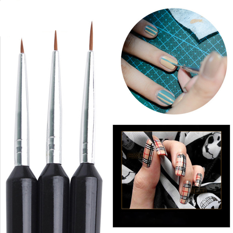 ชุดแปรงวาดลายเล็บแบบละเอียดพิเ - Nail Art Brush Set บทวิจารณ์และราคา