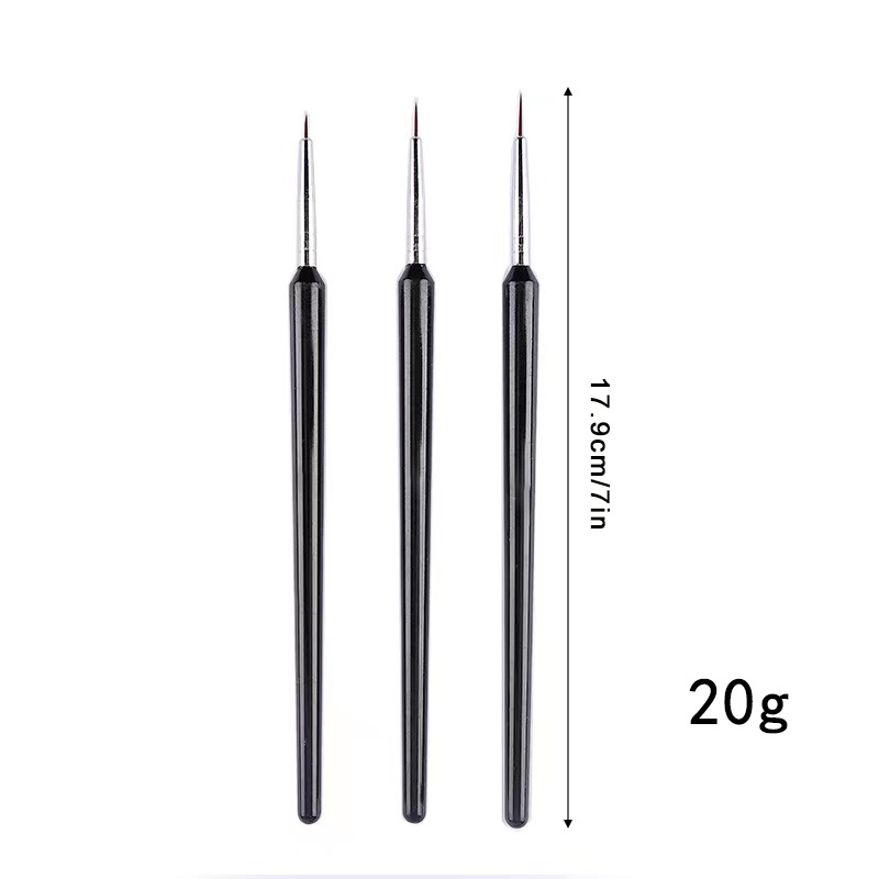 ชุดแปรงวาดลายเล็บแบบละเอียดพิเ - Nail Art Brush Set บทวิจารณ์และราคา