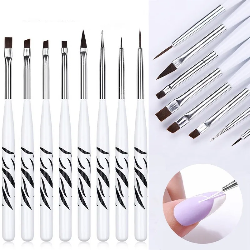 ชุดแปรงเพ้นท์เล็บ แปรงทำเล็บแบ - Nail Art Brush Set บทวิจารณ์และราคา