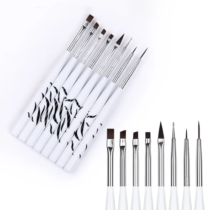 ชุดแปรงเพ้นท์เล็บ แปรงทำเล็บแบ - Nail Art Brush Set บทวิจารณ์และราคา