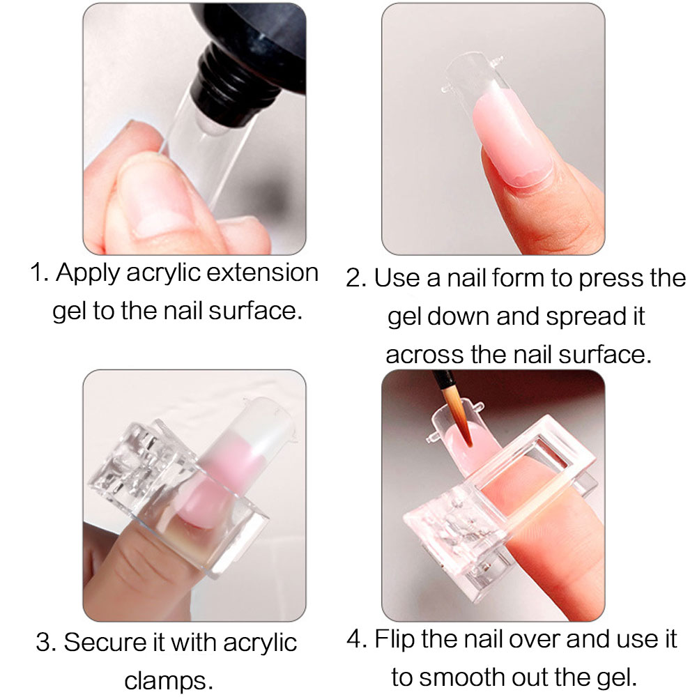 ชุดอุปกรณ์ต่อเล็บอะคริลิคแบบยื - Nail Art Design บทวิจารณ์และราคา