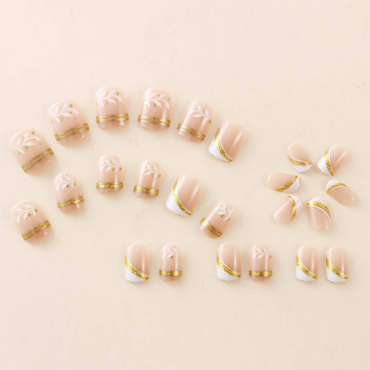 เล็บปลอมแบบสั้น-กลางสำหรับผู้ห - Nail Art Design บทวิจารณ์และราคา