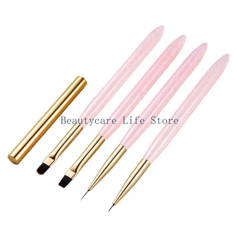 652C ใช้งานง่าย - Nail Art Brush Set บทวิจารณ์และราคา