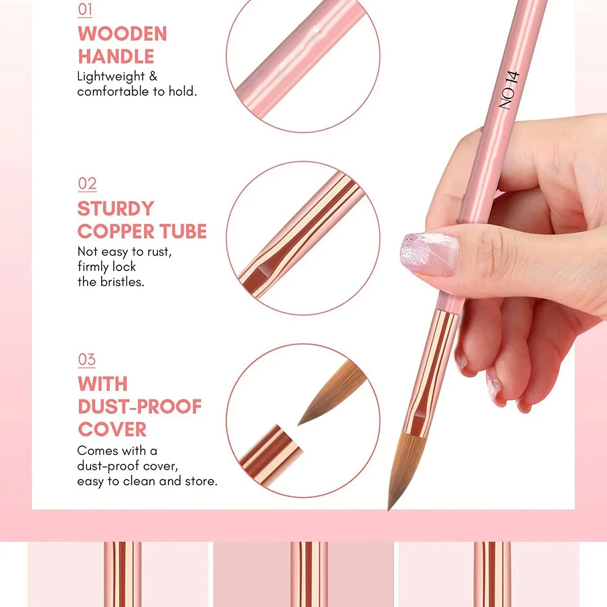 ปากกาเล็บ ชุดเพ้นท์เล็บพิเศษ 3 - Nail Art Brush Set บทวิจารณ์และราคา