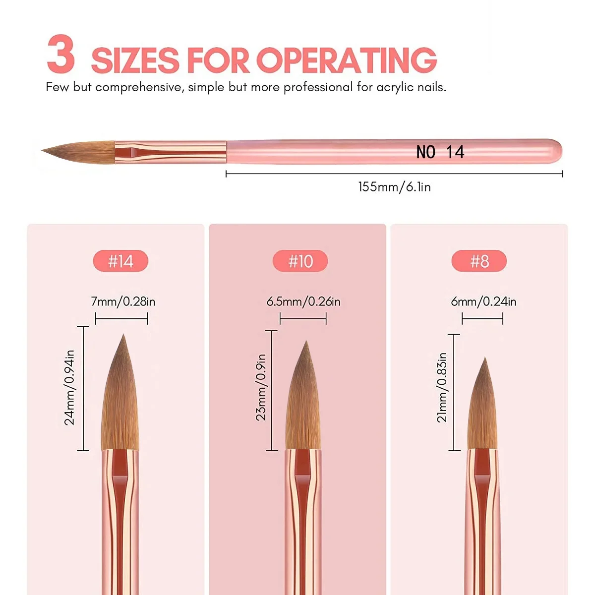 ปากกาเล็บ ชุดเพ้นท์เล็บพิเศษ 3 - Nail Art Brush Set บทวิจารณ์และราคา
