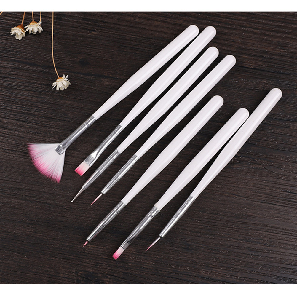 ชุดแปรงทาเล็บ 14 ชิ้น สำหรับมื - Nail Art Brush Set บทวิจารณ์และราคา