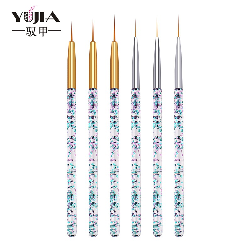 ชุดแปรงเพ้นท์เล็บลายทรายใส 3 ช - Nail Art Brush Set บทวิจารณ์และราคา
